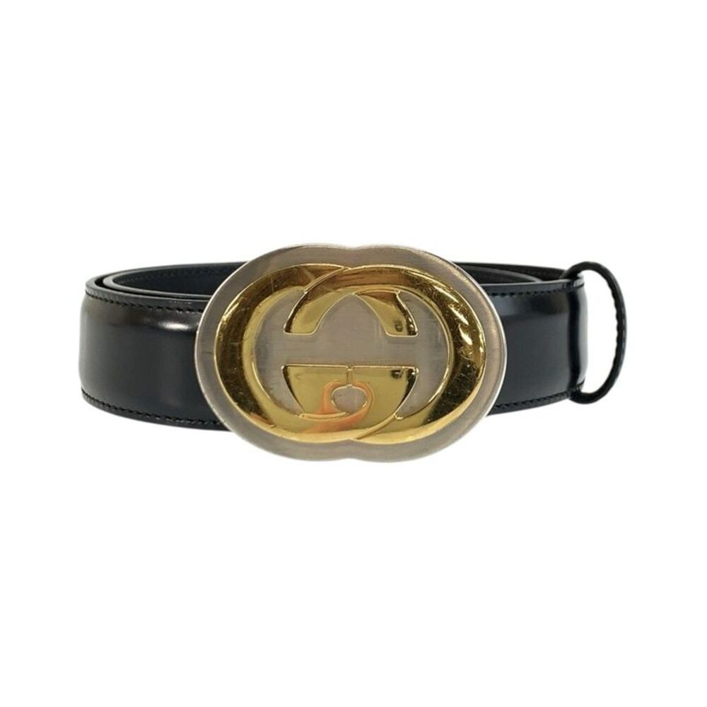 Gucci Interlocking G Leather Belt